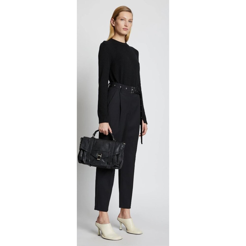 Proenza Schouler PS1 Medium Bag in Grey Leather - Picture 2 of 6